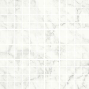 Mosaique Blanc Brillant Effet marbre  2,3x2,3
30x30 cm - ép. 10 mm