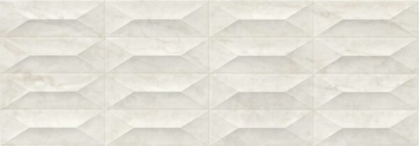 Faïence Beige Brillant 3D Effet marbre 
30x90 cm - ép. 10 mm