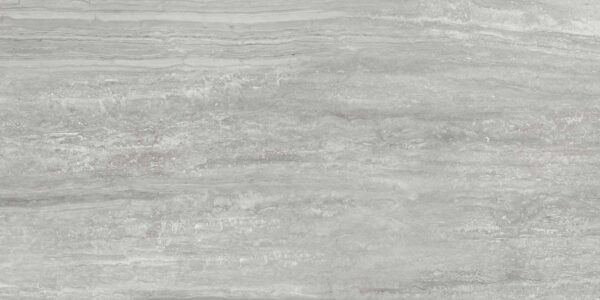 Grès cérame poli Gris imitation travertin
58x116 cm - ép. 9,5 mm