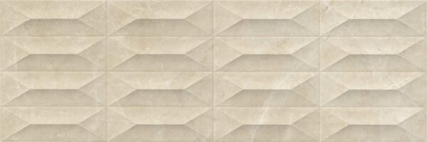 Faïence Beige Brillant 3D Effet marbre 
30x90 cm - ép. 10 mm
