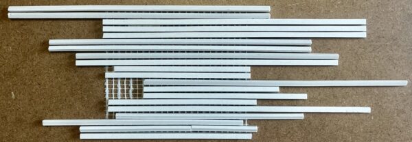 Grès cérame émaillé Mikado Ecru
25x30 cm - ép. 5 mm