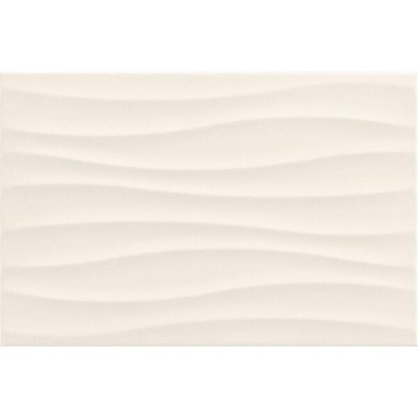Faïence Blanc Mat effet vague
25x38 cm - ép. 8,5 mm