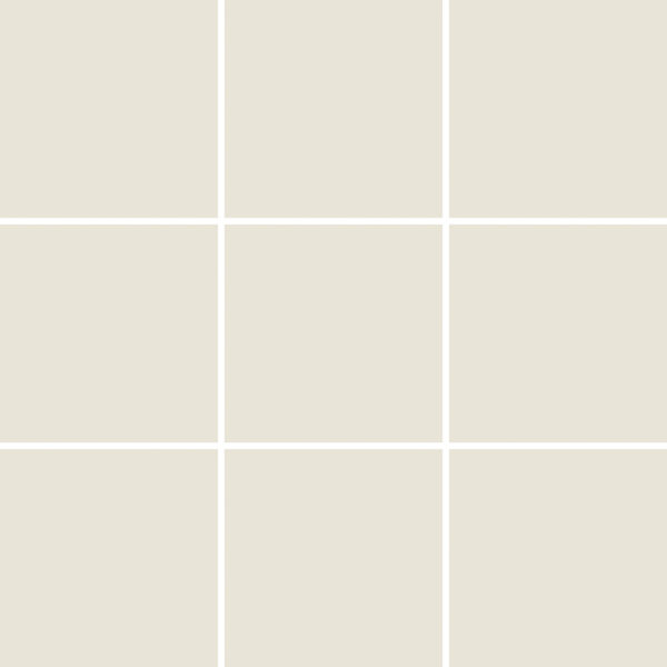Grès émaillé 9,8x9,8 cm Blanc Lin
Trame sur filet 30x30 - ép. 6 mm