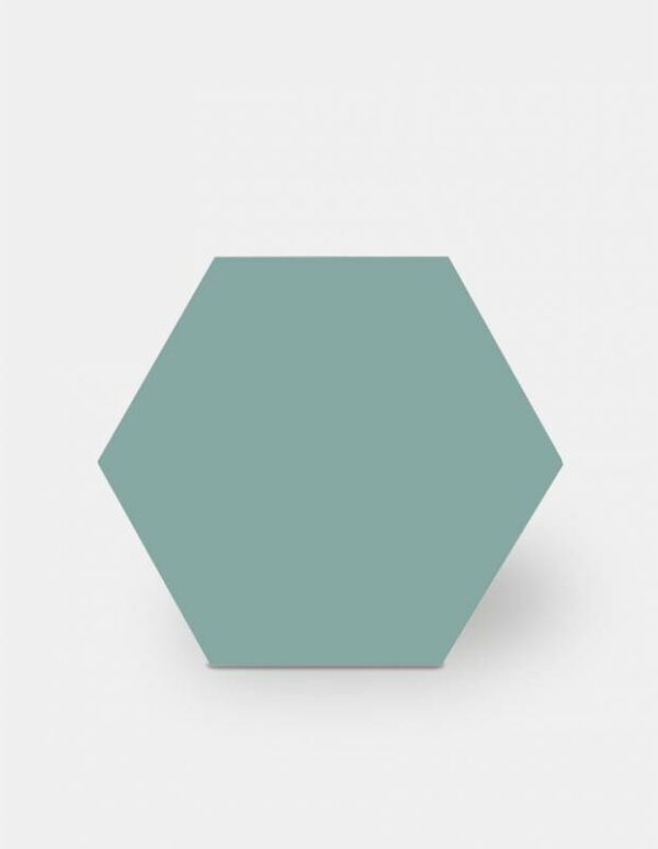 Grès cérame Vert de gris
Hex 14x16 cm - ép. 10 mm