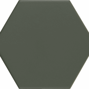 Grès cérame émaillé Vert légèrement nuancé11,6 x 10,1 cm - ép. 8,5 mm