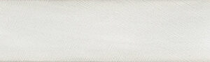 Faience Blanc effet zellige avec un % de surface texturée 
8x30 cm - ép. 8 mm