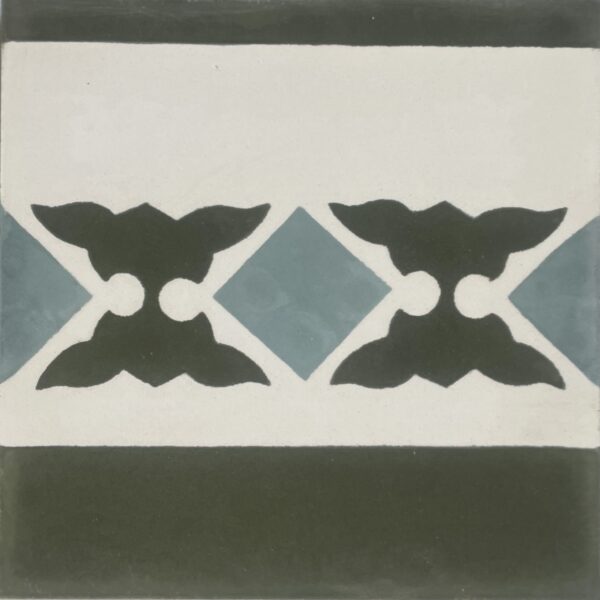 Carreau Ciment Blanc, Bleu/Gris, Vert Frise
20x20 cm - ép. 16 mm
