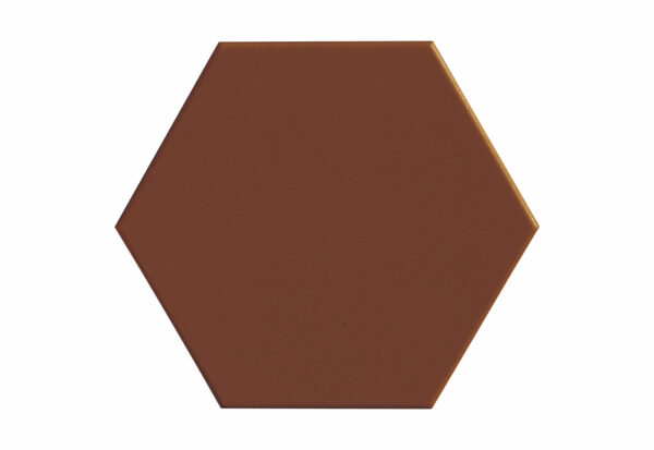 Grès Cérame Hexagonal Terracotta
15x17 cm - ép. 10 mm
