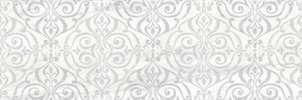 Faïence Décor Blanc Papier peint Effet marbre 
30x90 cm - ép. 10 mm