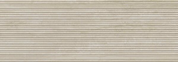 Faïence Beige Brillant Effet travertin Relief
30x90 cm - ép. 10 mm
