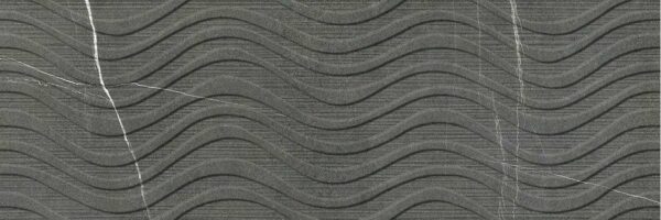 Grès cérame Anthracite marbré effet vague
45x90 cm - ép. 10 mm