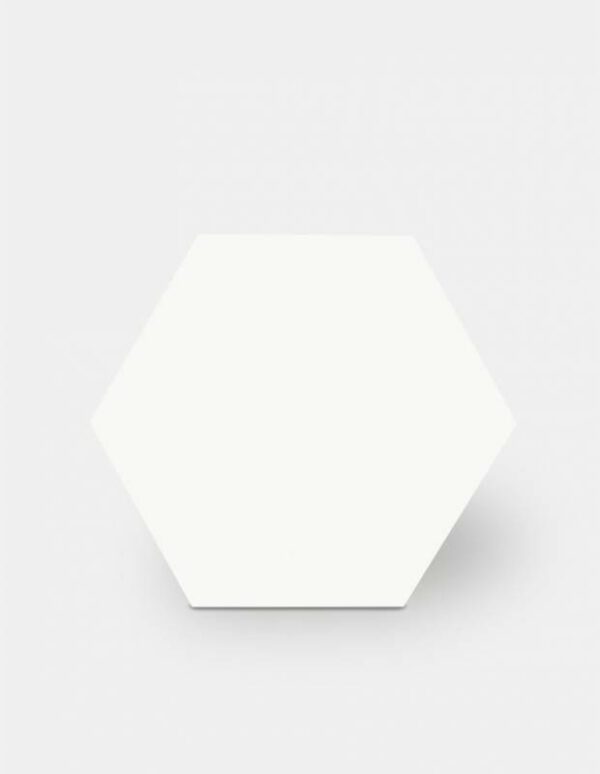 Grès cérame Blanc Mat
Hex 14x16 cm - ép. 10 mm