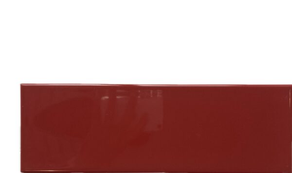 Grès émaillé Rouge brillant
10x30 cm - ép. 7,5 mm