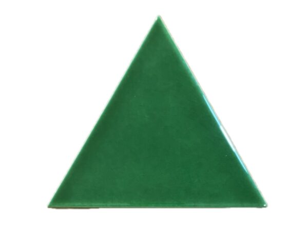 Faïence Vert Grand Triangle
12,5x12,5 cm - ép. 8 mm
