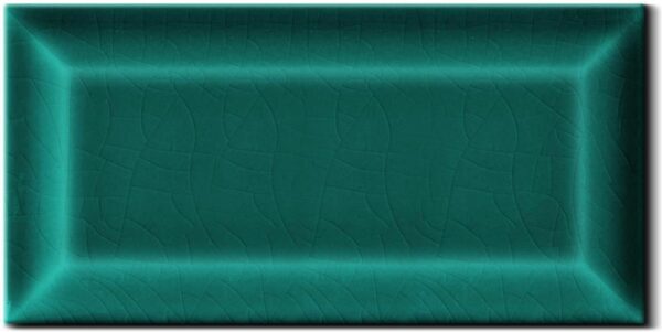 Faience Turquoise craquelé effet carreau métro
7,5x15 cm - ép. 8 mm (à hydrofuger avant de jointer)