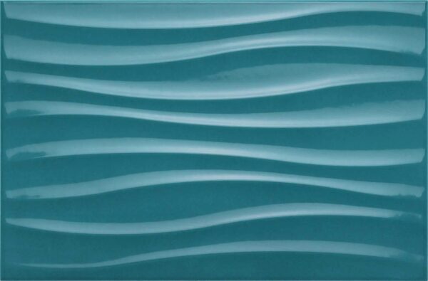 Faïence Bleu Brillant effet vagues
25x38 cm - ép. 8,5 mm