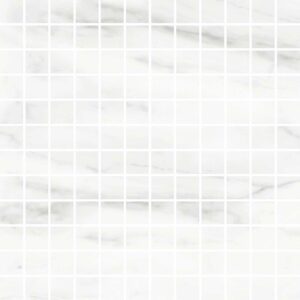 Mosaique Blanc Brillant Effet marbre 2,3x2,3
30x30 cm - ép. 10 mm