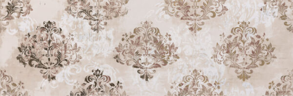 Faïence Décor Rose effet papier peint en relief
40x120 cm - ép. 6 mm