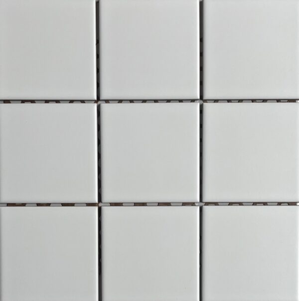 Grès Émaillé 10x10 Blanc Uni
Trame sur papier 30x30 cm - ép. 6 mm